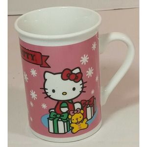 Sanrio Hello Kitty Christmas Holiday Drummer Coffee Tea Cup Mug 2013